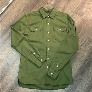 Levi’s Olive Green Work Shirt